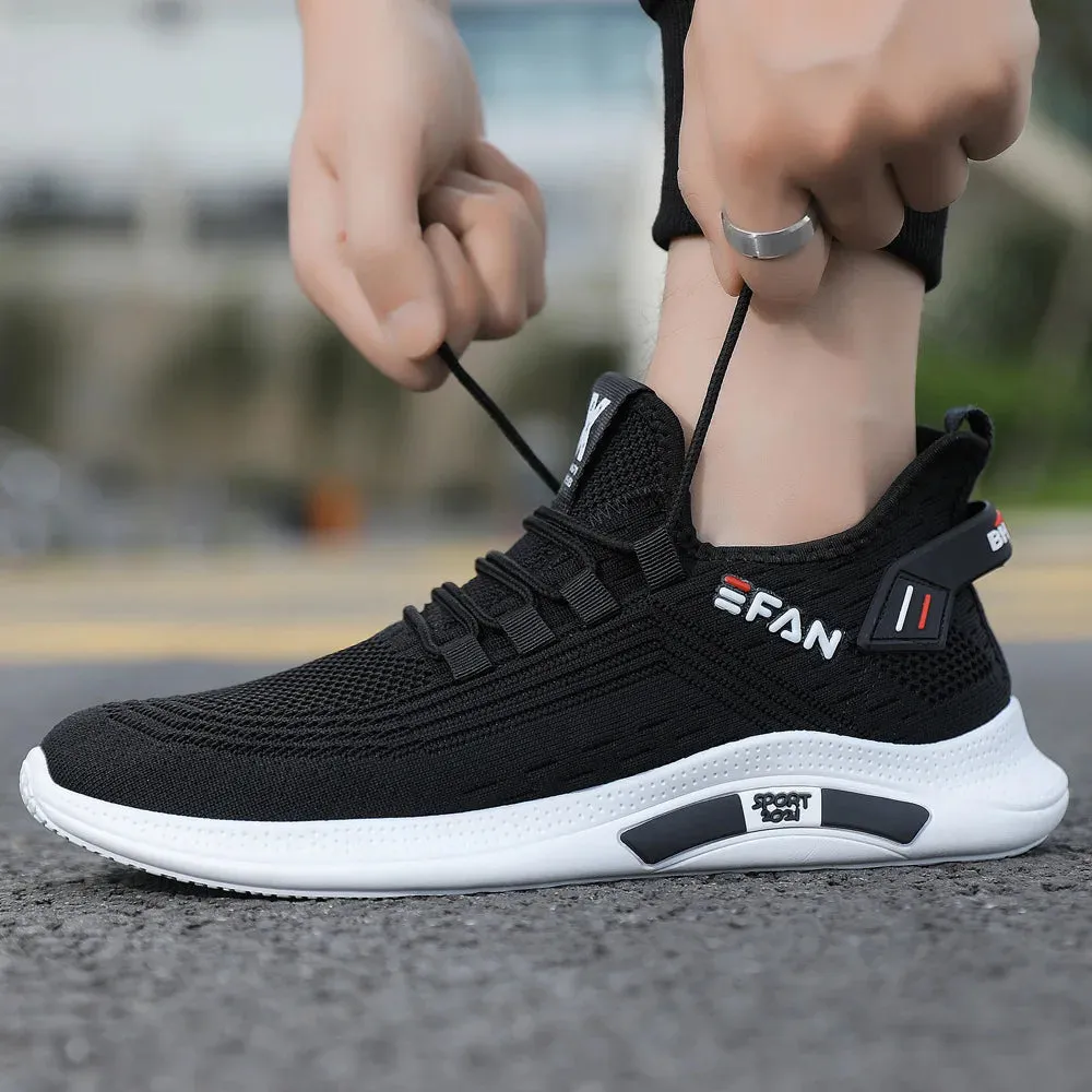 2024 Shoes for Men Casual Slip on Fashion Sneakers Breathable Running Shoes Outdoor Walking Training Tennis Shoes