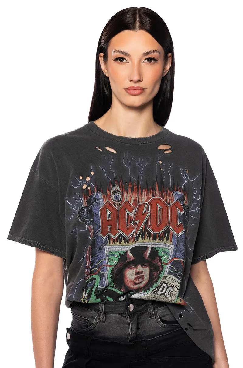 ACDC ANGUS ENERGY BAND T SHIRT