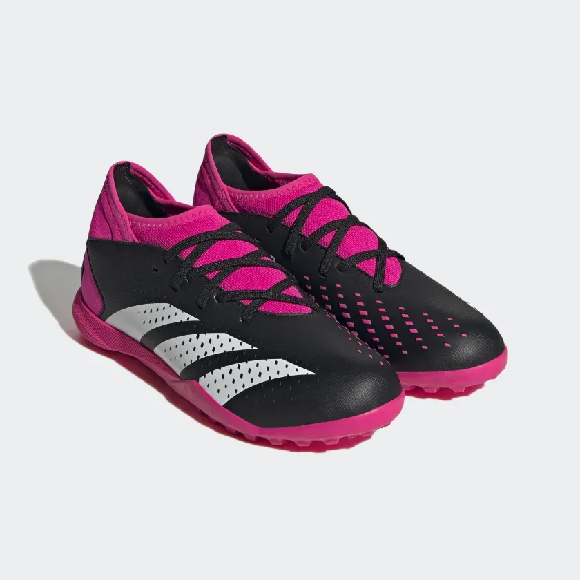 ADIDAS JR  PREDATOR ACCURACY.3 TF-Core Black / Cloud White / Team Shock Pink 2