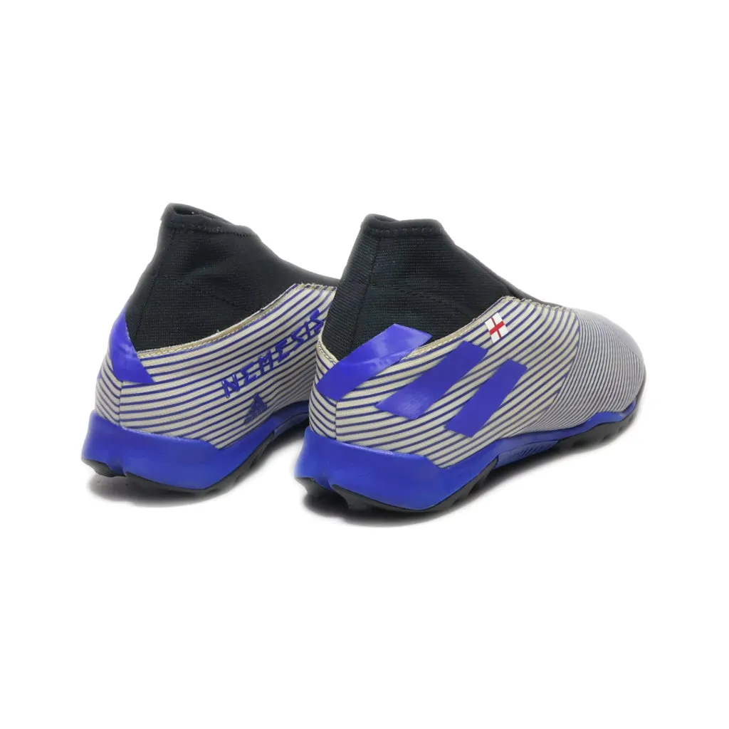 Adidas Nemeziz 19.3 Ll Tf Soccer Sport Shoes Leather Blue Colour For Women