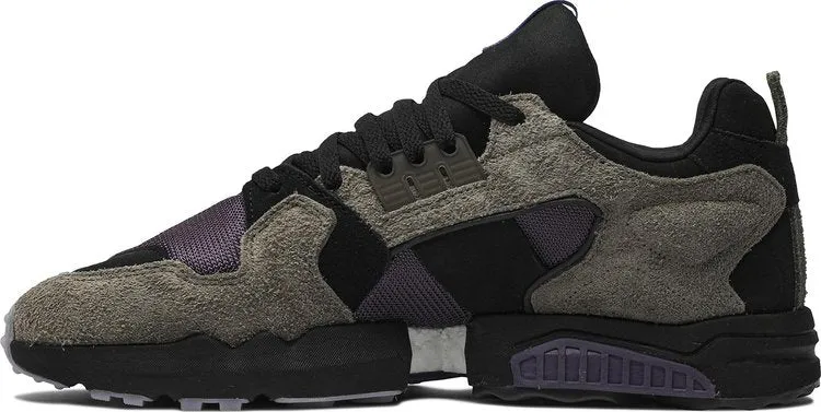 Adidas Packer x Consortium ZX Torsion 'Mega Violet' sneakers, brown