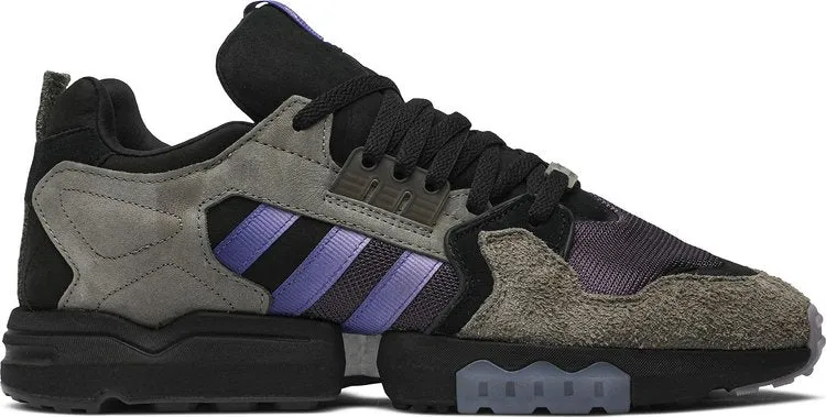 Adidas Packer x Consortium ZX Torsion 'Mega Violet' sneakers, brown