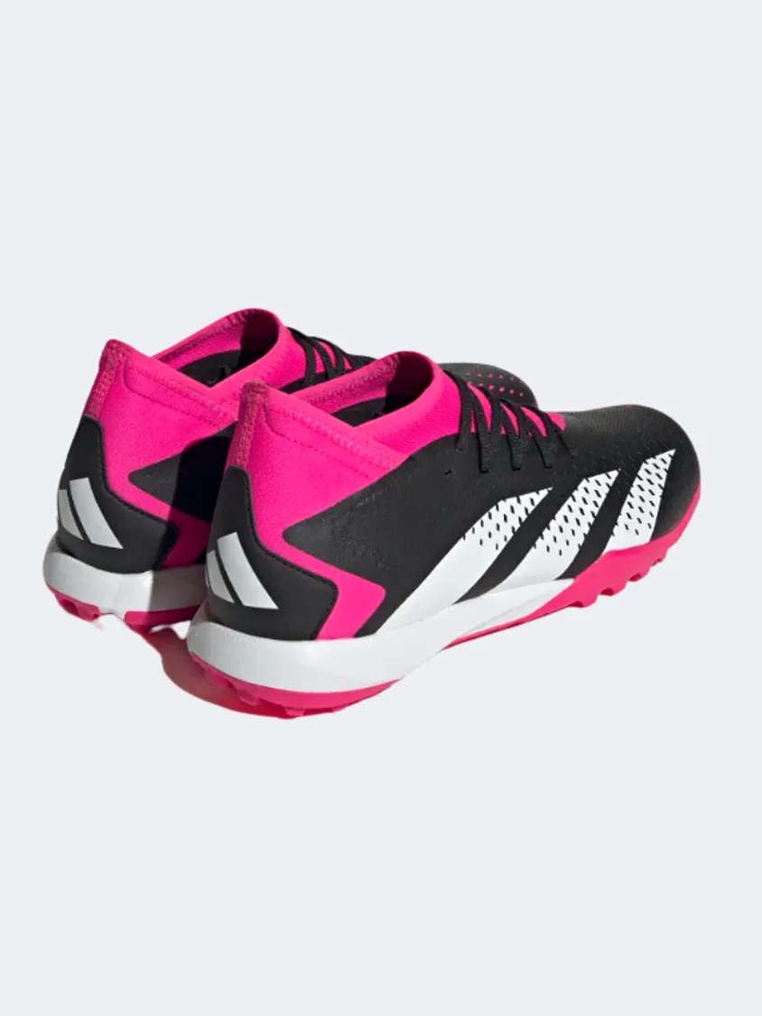 Adidas Predator Accuracy.3 Unisex Turf Shoes Black/Pink