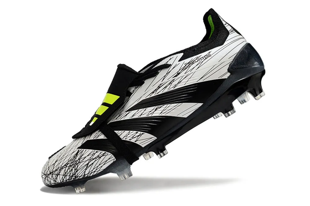 Adidas Predator Elite Shoes - Gray | Green | Black - FREE SHIPPING WORLDWIDE