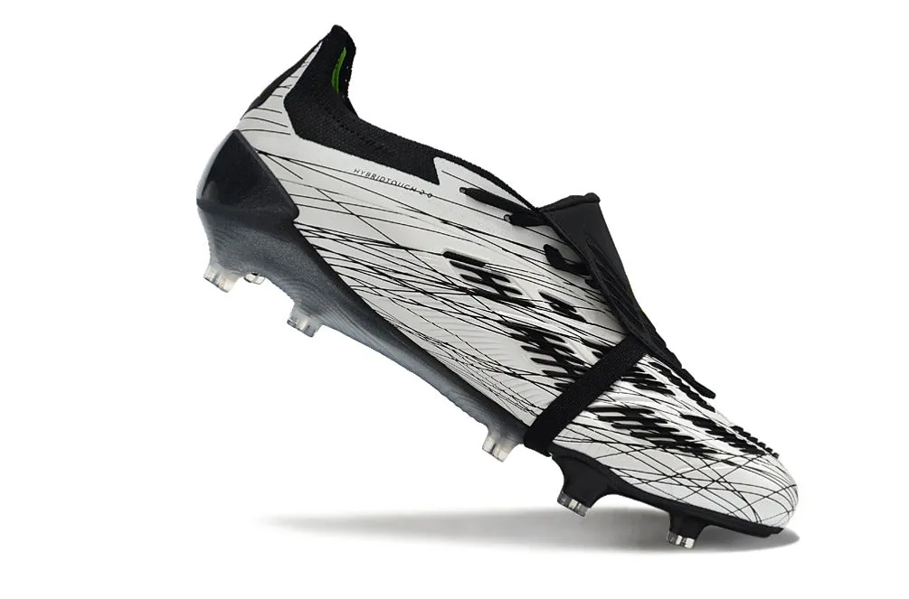 Adidas Predator Elite Shoes - Gray | Green | Black - FREE SHIPPING WORLDWIDE