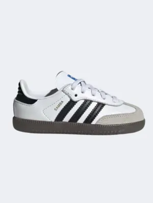 Adidas Samba Og Infant Unisex Original Shoes White/Black/Gum