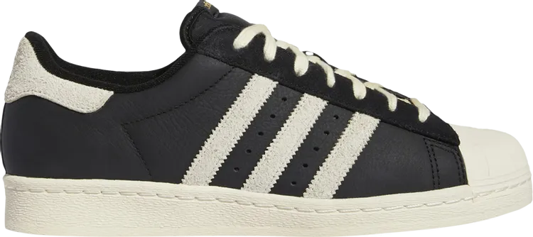 Adidas Superstar 82 'Black Cream White' sneakers, black