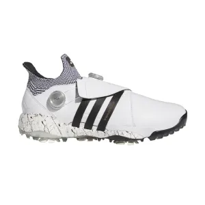 ADIDAS Tour360 Twin BOA Men's Spikeless Shoes (White/Black/Silver)