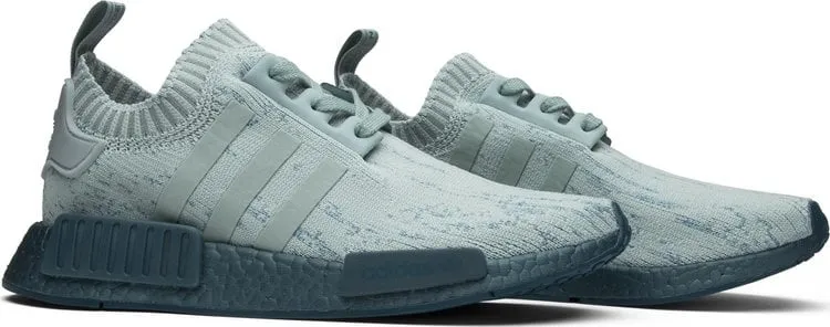 Adidas Wmns NMD_R1 Primeknit 'Sea Crystal' sneakers, turquoise