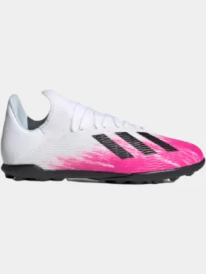 Adidas X 19.3 Turf Ps/Gs-Boys Turf Shoes White/Black/Pink