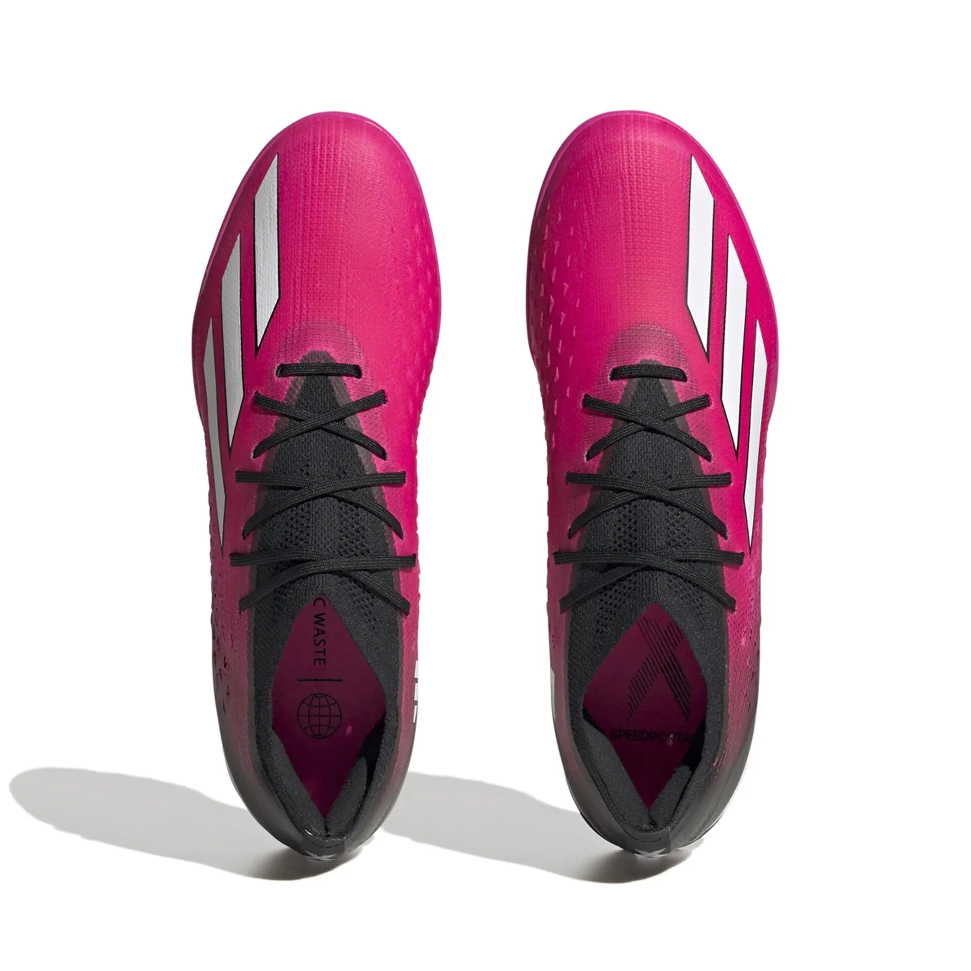 adidas X Speedportal.1 TF Artificial Turf Soccer Shoe - Pink/Metallic/Black