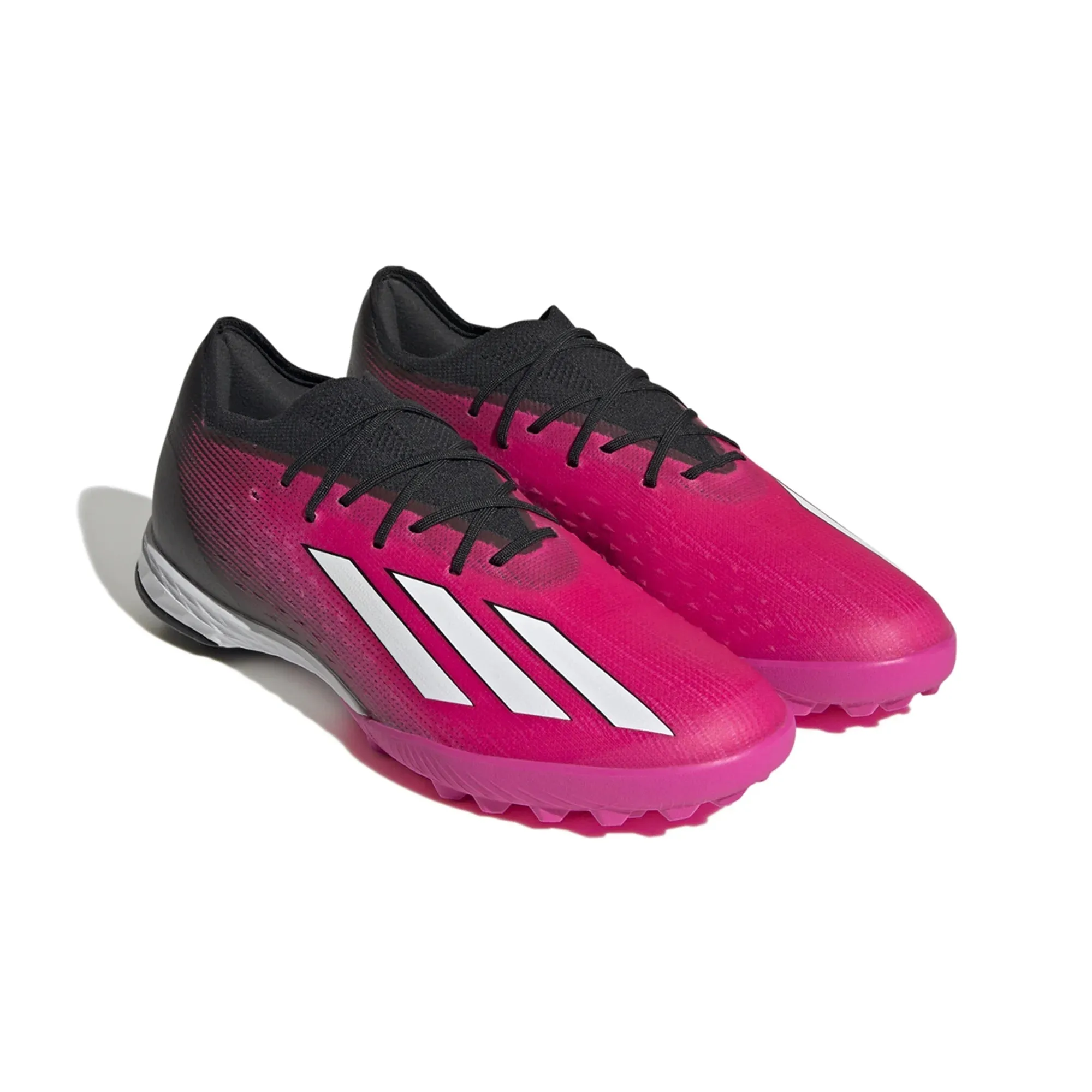 adidas X Speedportal.1 TF Artificial Turf Soccer Shoe - Pink/Metallic/Black