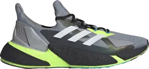 Adidas X9000L4 'Grey Volt' sneakers, gray