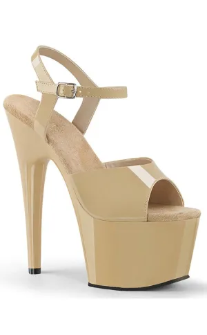 ADORE-709 Cream Patent Heels