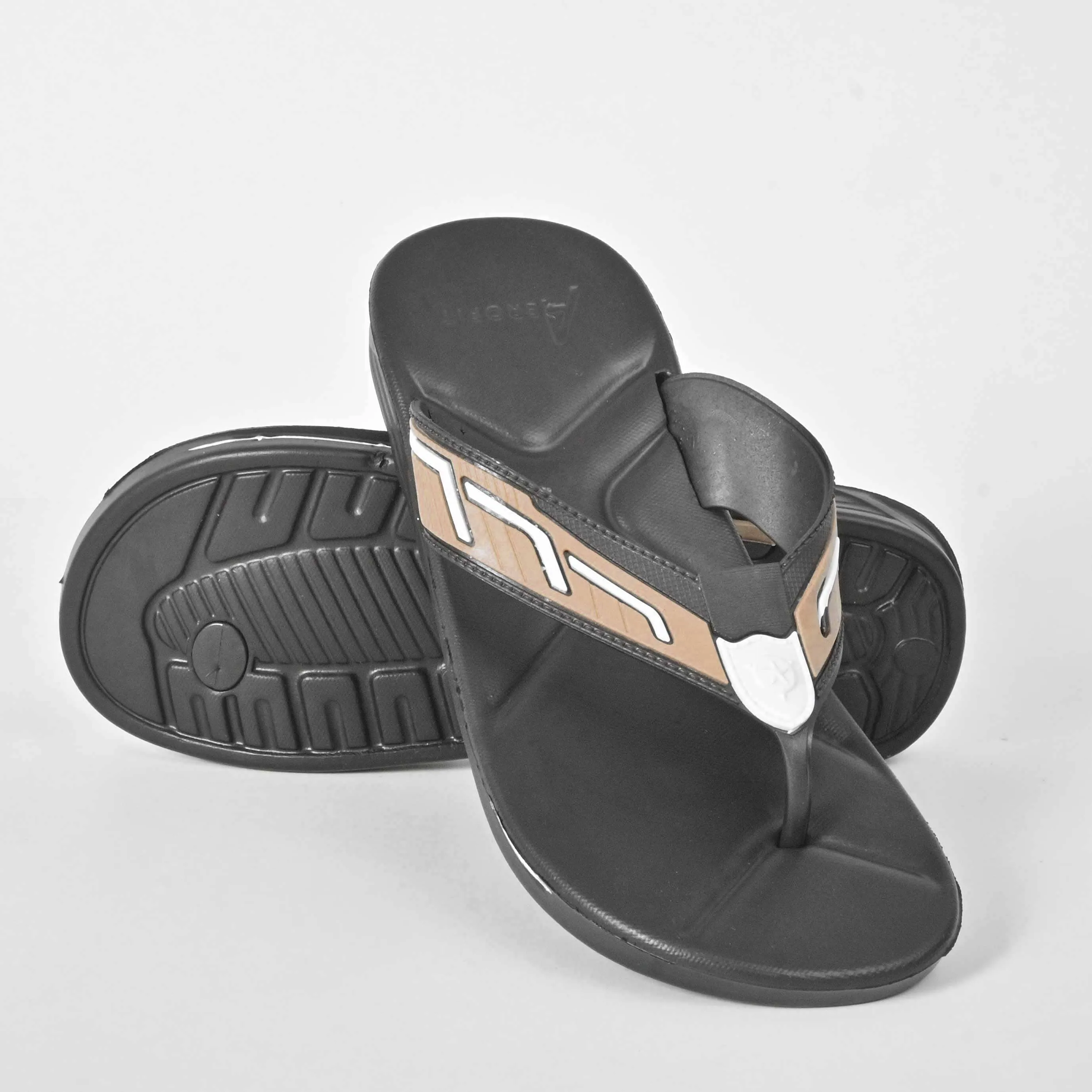 Aerofit Men's Contrast Design Flip Flop Slippers