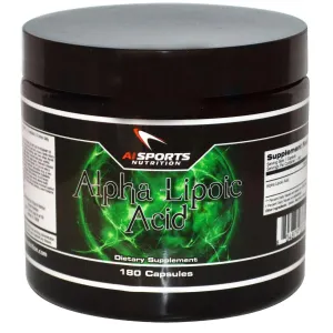 AI Sports Nutrition Alpha Lipoic Acid 180 Caps