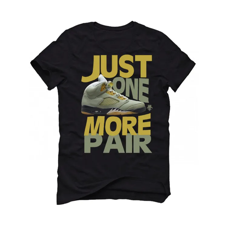 Air Jordan 5 “Jade Horizon” | illCurrency Black T-Shirt (JUST ONE MORE PAIR)