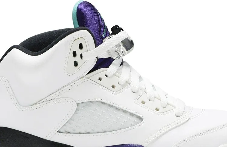 Air Jordan 5 Retro GS Grape 2013 sneakers, white