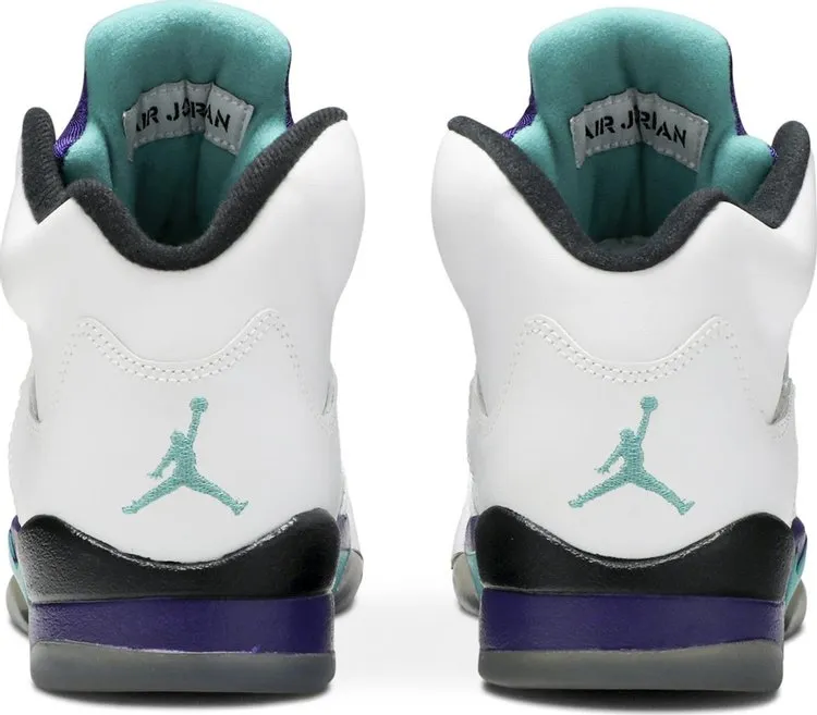 Air Jordan 5 Retro GS Grape 2013 sneakers, white