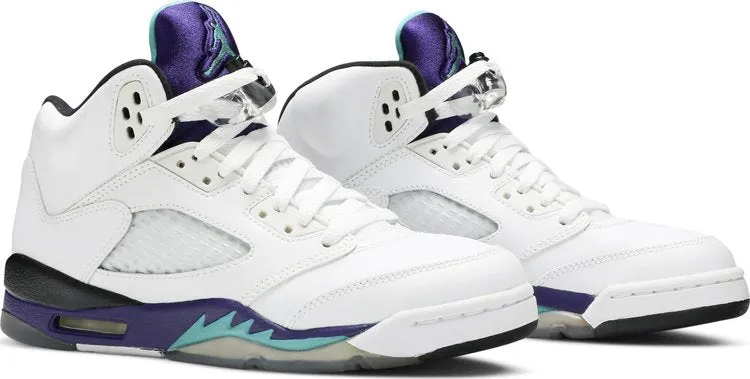 Air Jordan 5 Retro GS Grape 2013 sneakers, white