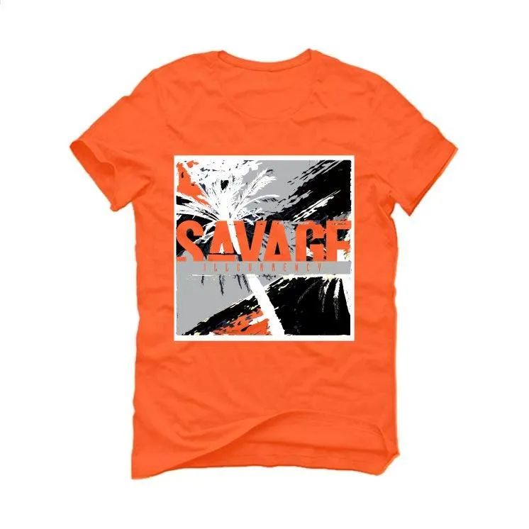 Air Jordan 5 “Shattered Backboard” 2021 Orange T-Shirt (Savage Illcurrency)