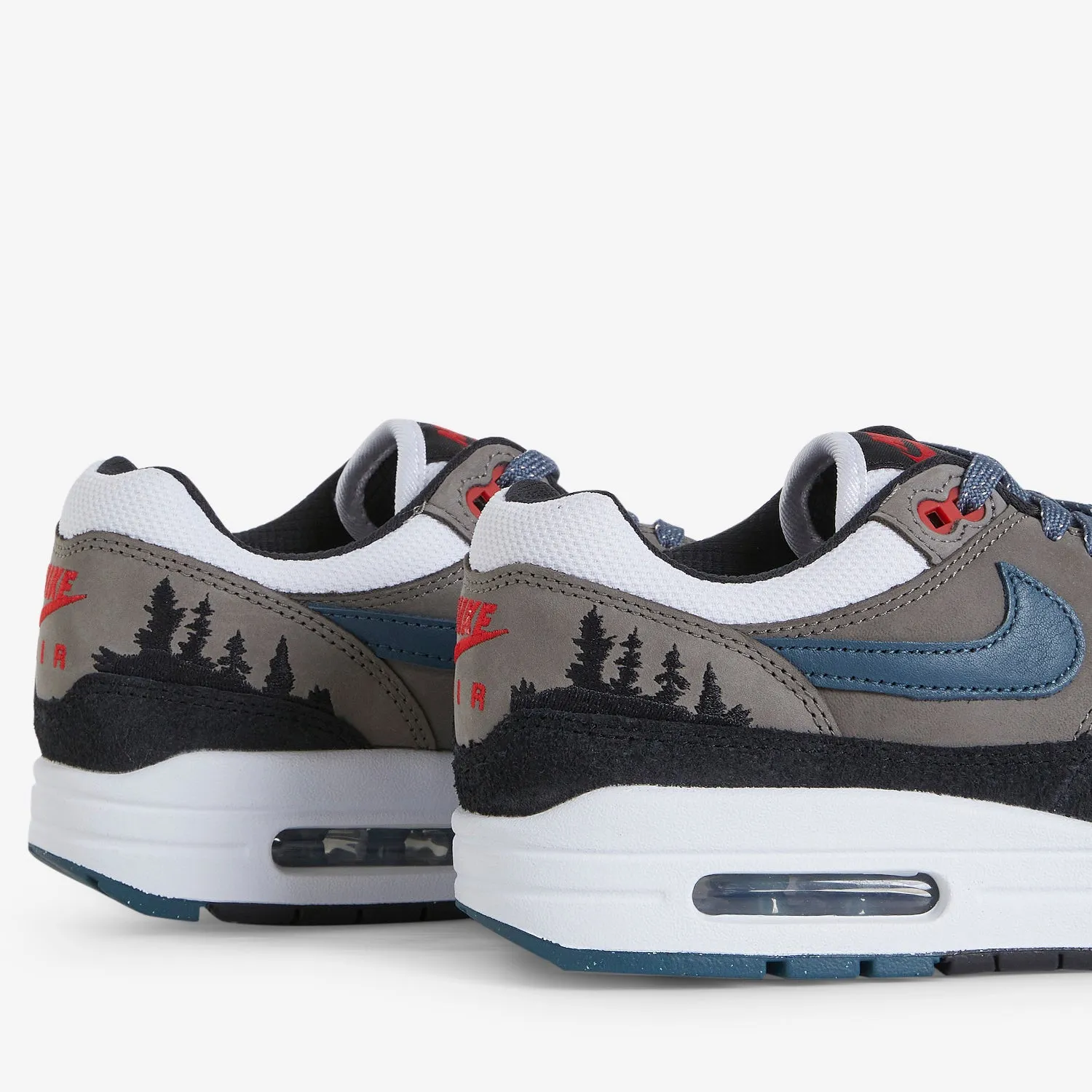 Air Max 1 PRM White | Slate Blue | Black | Soft Grey