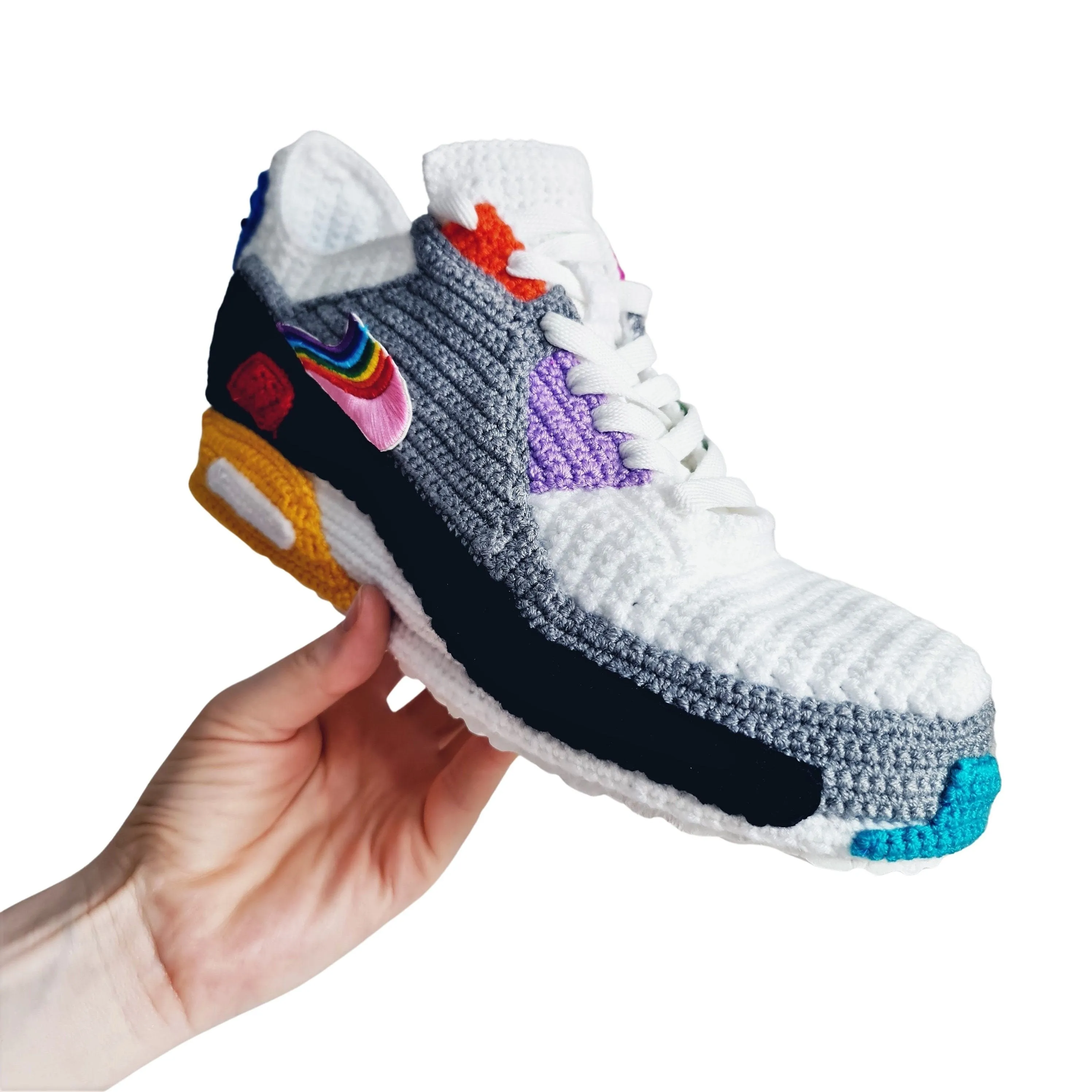 Air Max Plus 90 BeTrue Rainbow Sneakers Slippers Custom Shoes