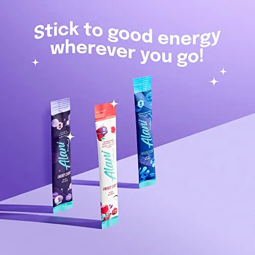 Alani Nu Energy Stick Packets, BREEZEBERRY 10 Sticks Per Pack