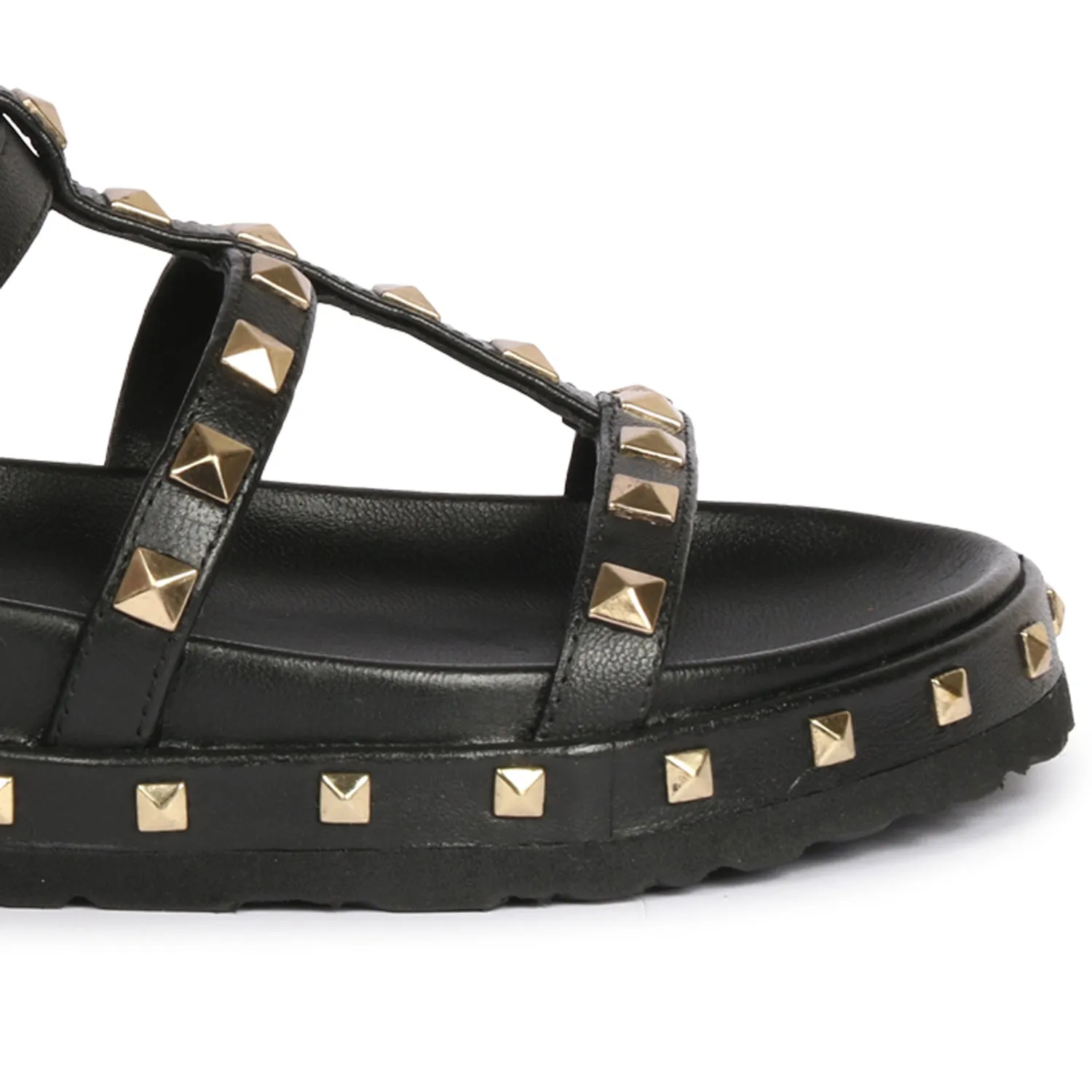 Alicia Studded Strappy Sandals