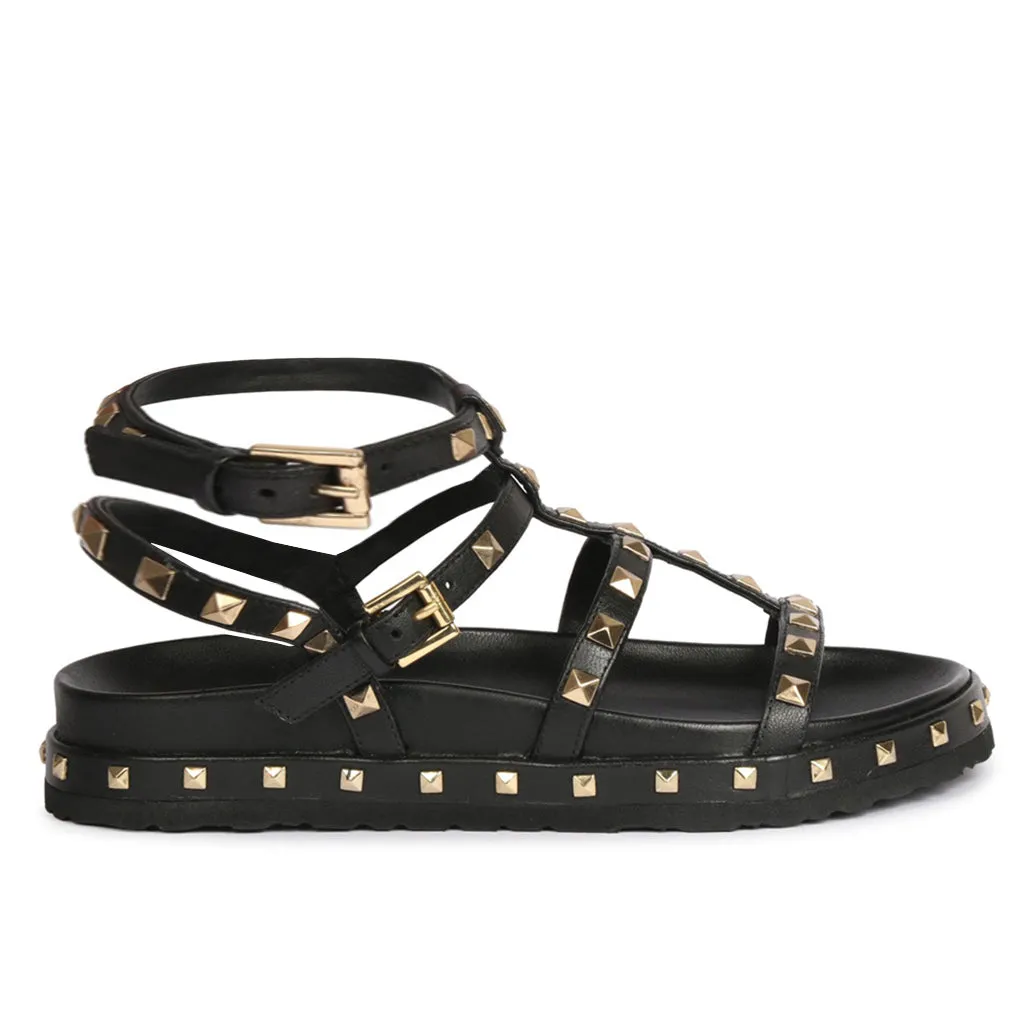 Alicia Studded Strappy Sandals