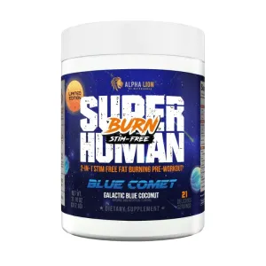 Alpha Lion SuperHuman Burn Stim-Free 21 Servings