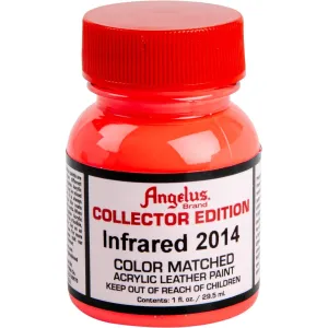 Angelus Collectors Edition Acrylic Paint Infrared #2014 29Ml For Leather, Vinyl, Fabric