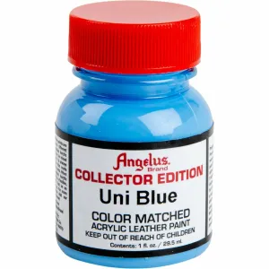 Angelus Collectors Edition Acrylic Paint Uni Blue 29Ml For Leather, Vinyl, Fabric