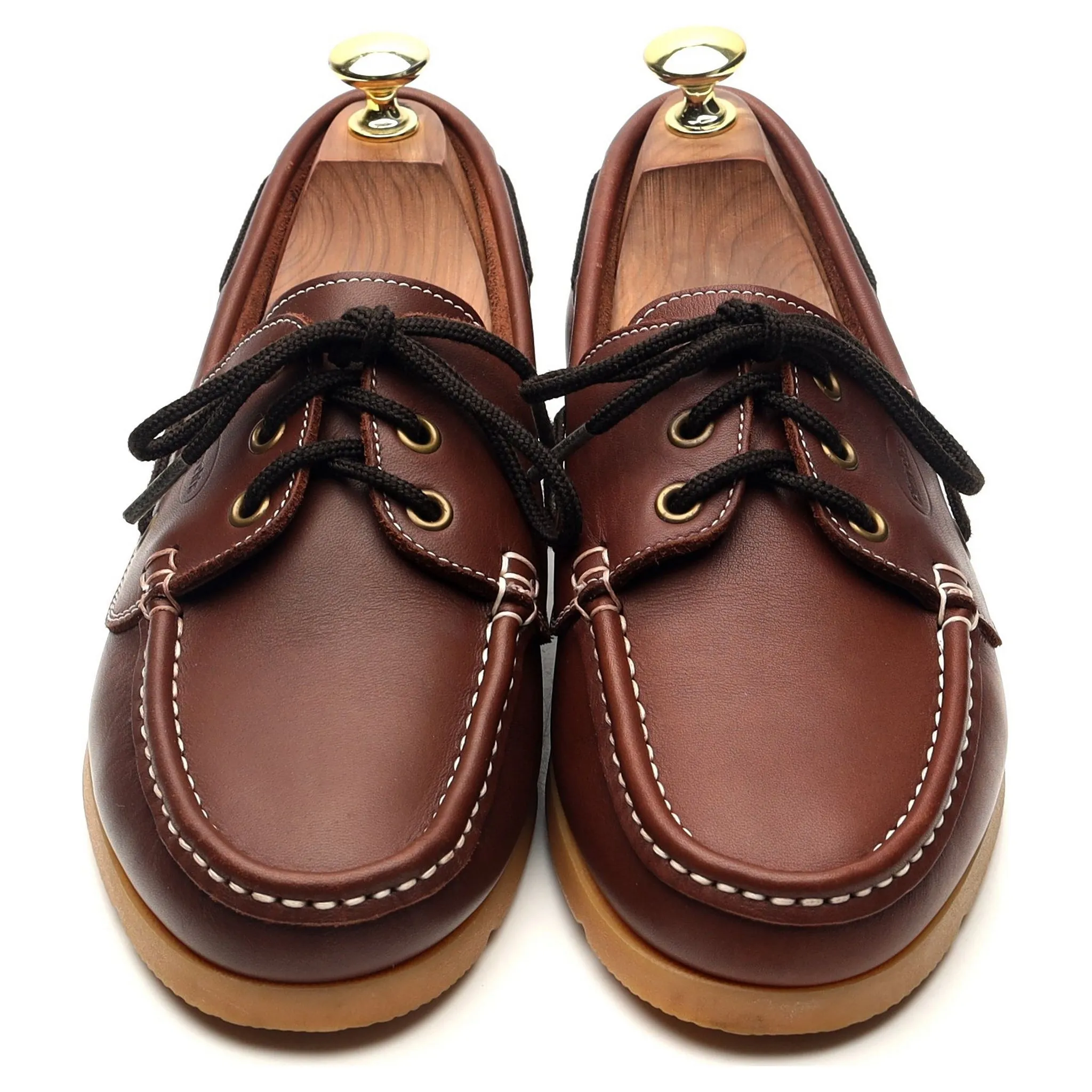 'Antigua' Brown Leather Derby UK 7