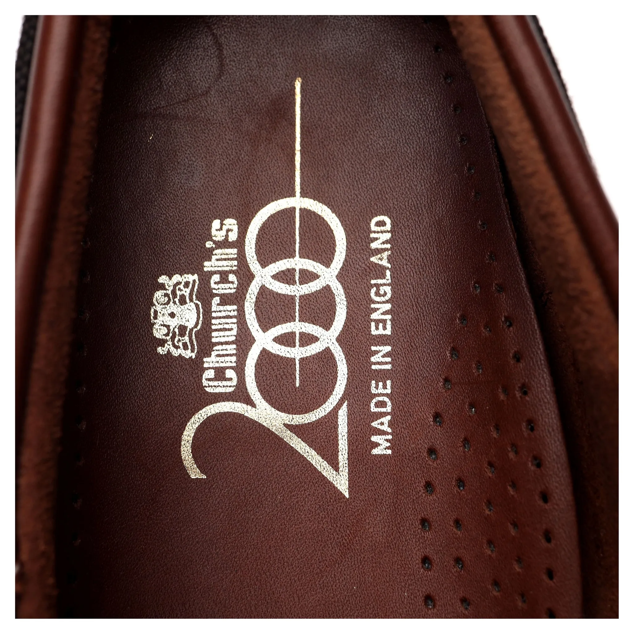 'Antigua' Brown Leather Derby UK 7