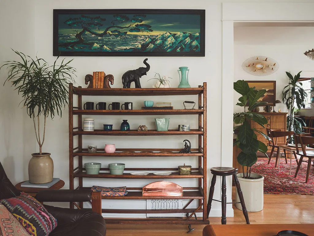 Antique Bread Rack Shelf