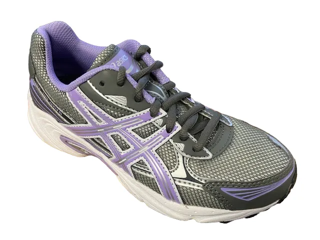 Asics scarpa da corsa da ragazza Gel Galaxy 5 C200N 7935 grigio viola bianco