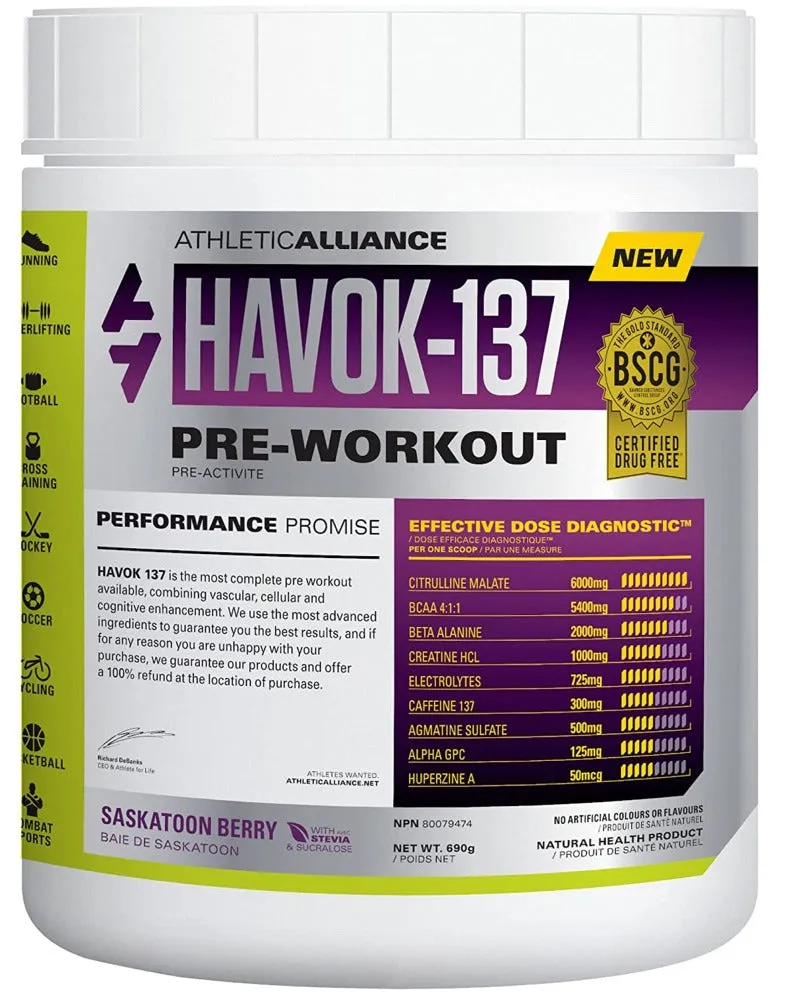 ATHLETIC ALLIANCE HAVOK-137 (Saskatoon Berry - 690 gr)