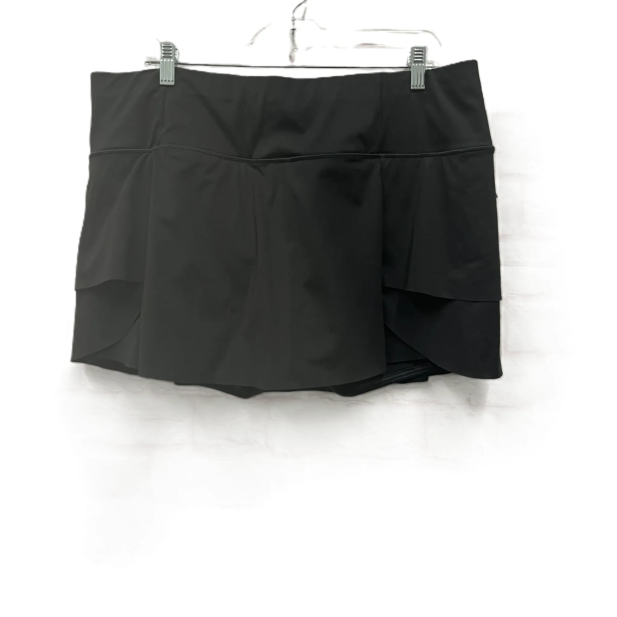 Athletic Skort By Athleta In Black, Size: Xl