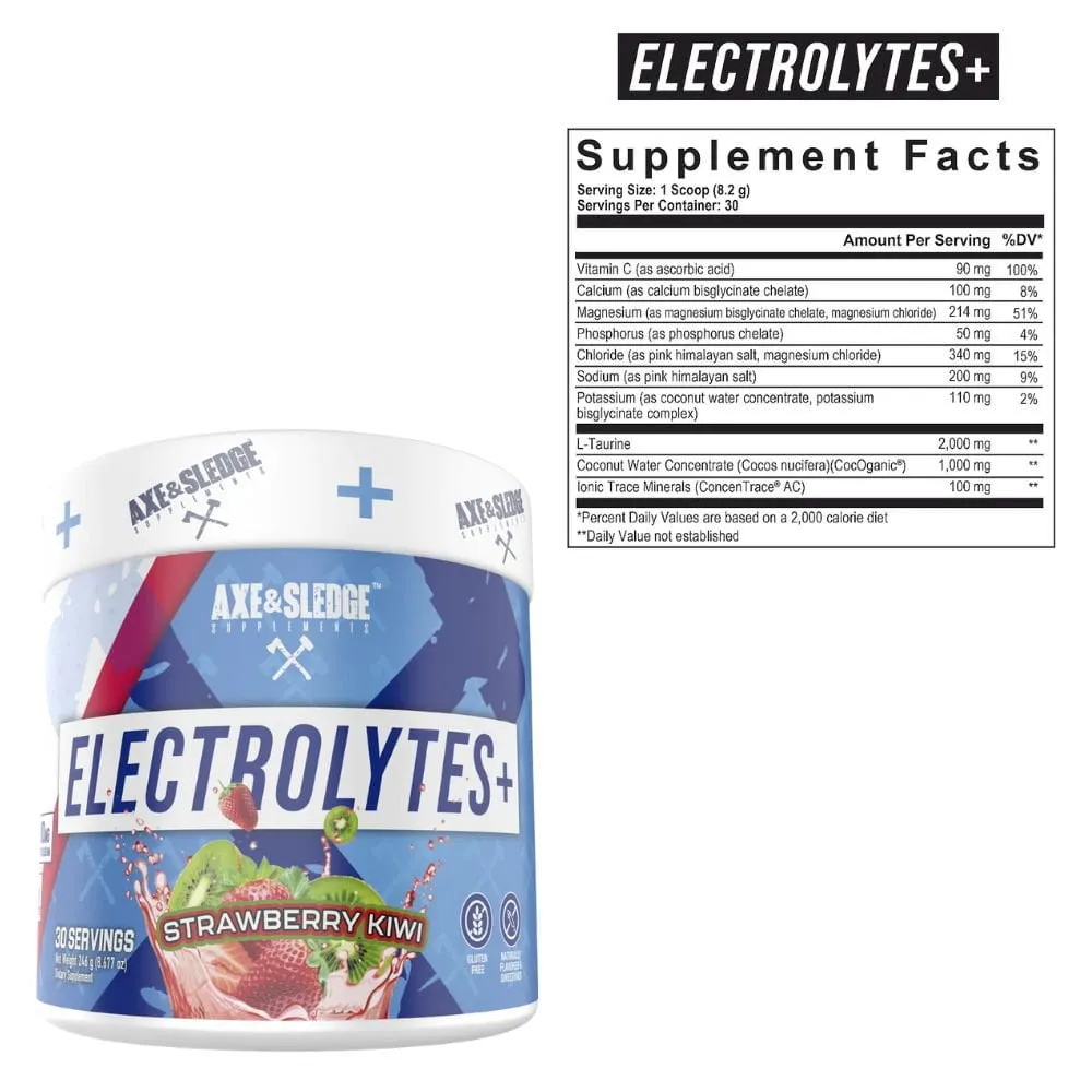 Axe & Sledge Electrolytes  30 Servings