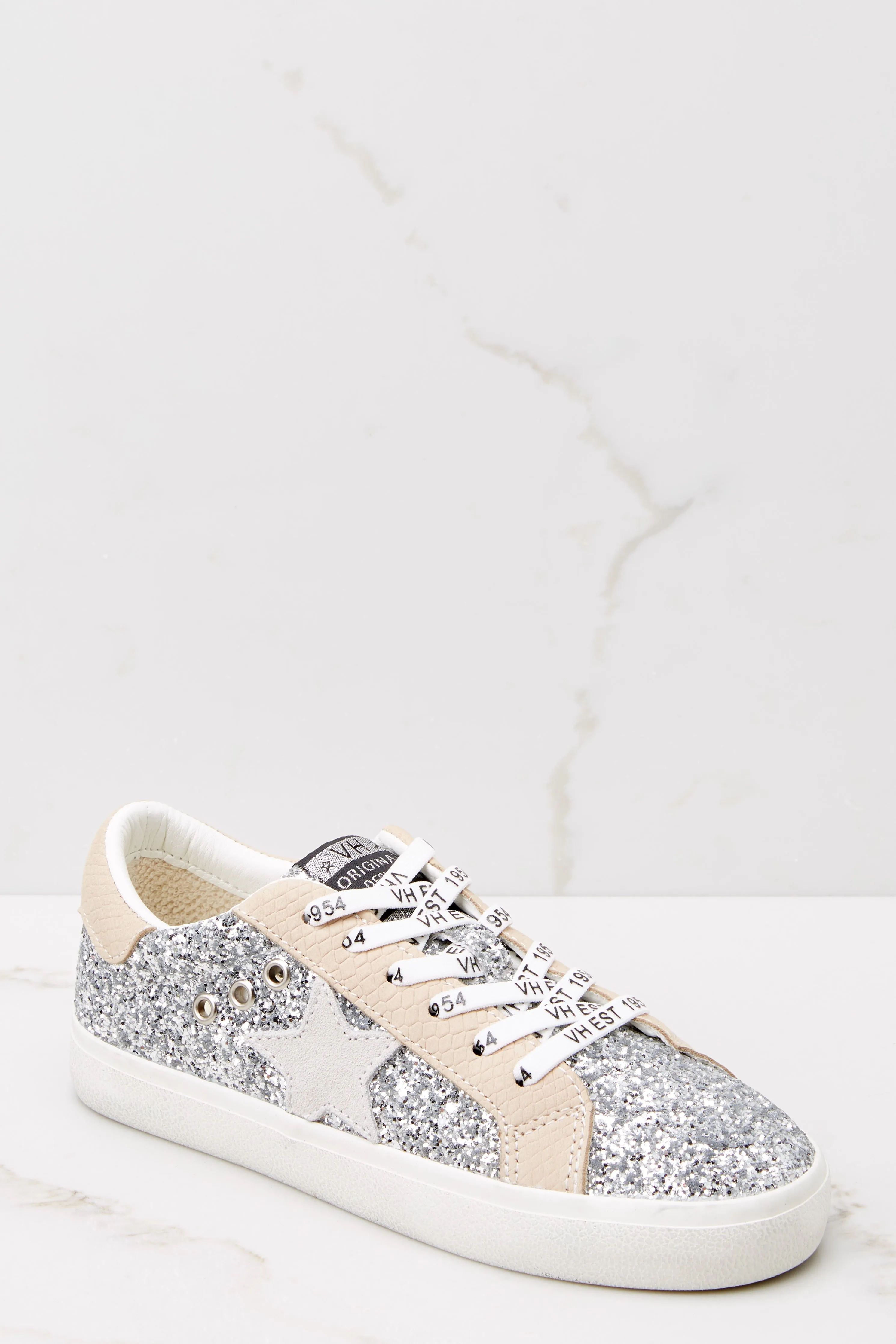 Bani 2 Silver Glitter Sneakers