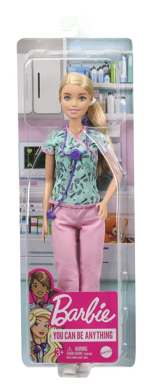 Barbie Careers Nurse Doll For Ages 3 