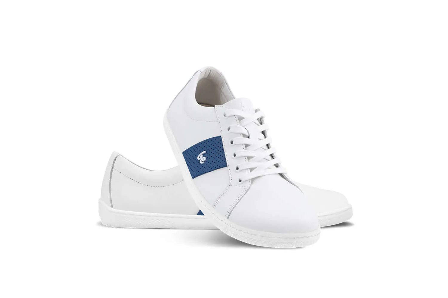 Barefoot Sneakers Be Lenka Elite - White & Dark Blue