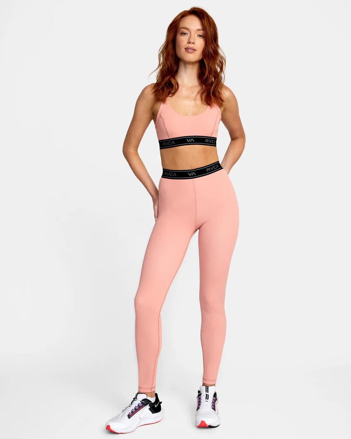 Base Workout Leggings - Rose