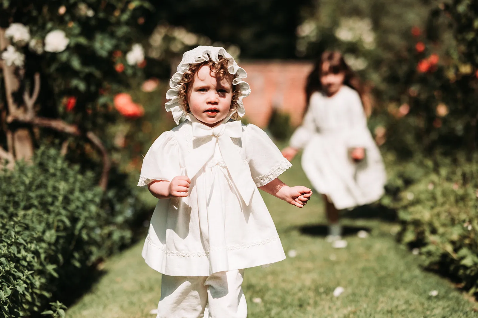 Beautiful Christening dress & bloomers ‘Thea’