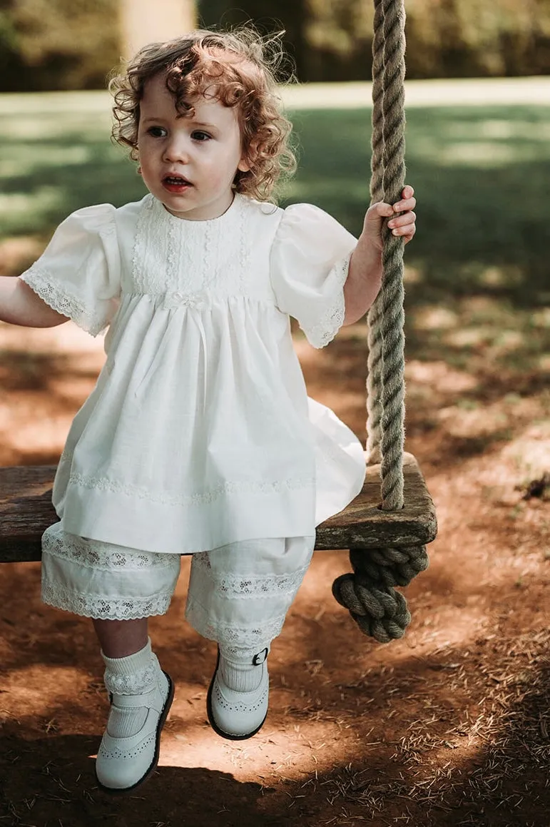 Beautiful Christening dress & bloomers ‘Thea’