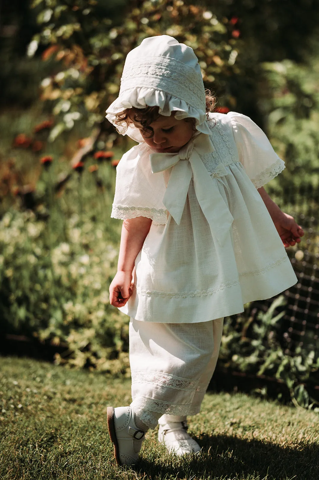 Beautiful Christening dress & bloomers ‘Thea’