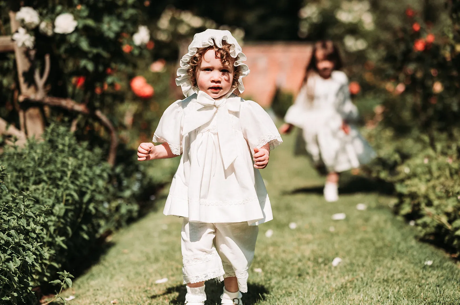 Beautiful Christening dress & bloomers ‘Thea’