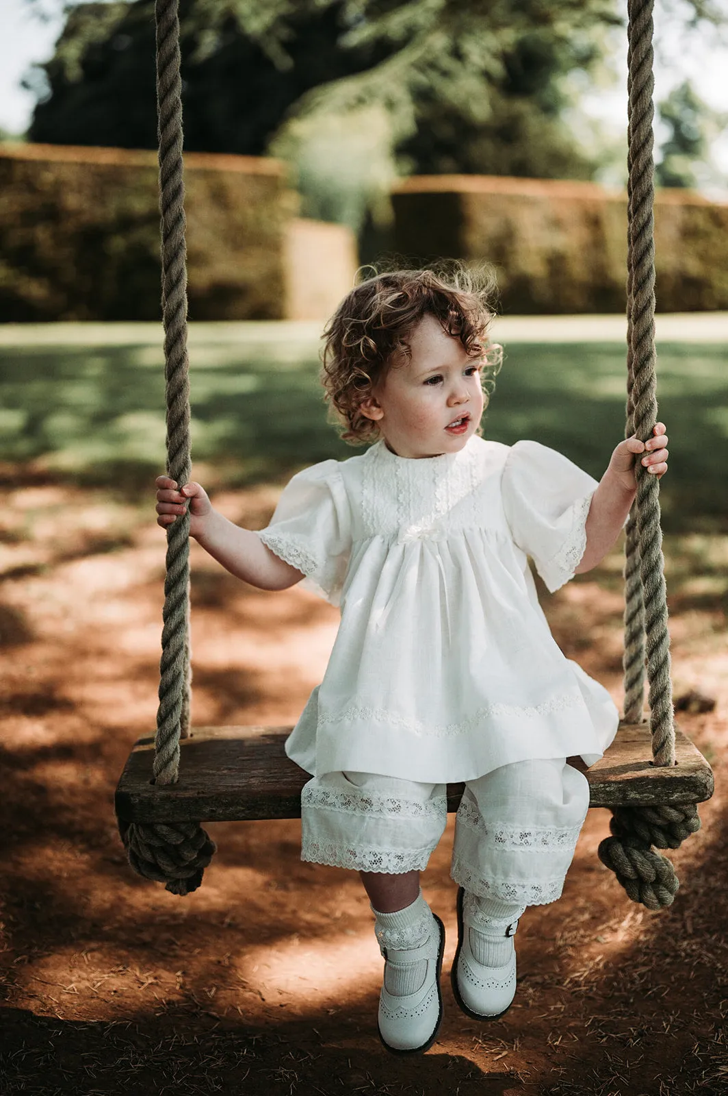 Beautiful Christening dress & bloomers ‘Thea’