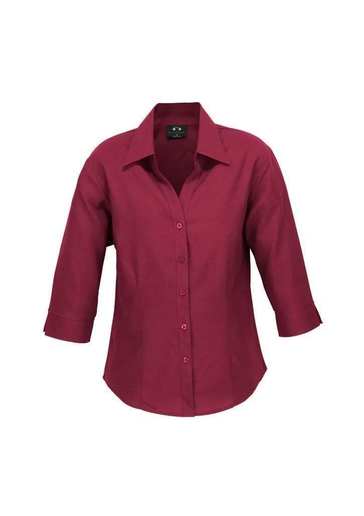 Biz Collection Women’s Plain Oasis 3/4 Sleeve Shirt Lb3600